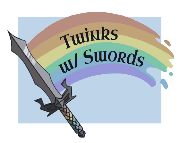 An image named TwinkswSwords-Cover.jpg for the game Twinks w/ Swords.